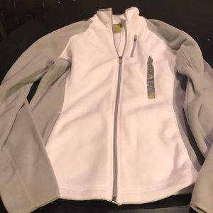 NWT Women’s Large Tek Gear Full Zip Fleece Shirt